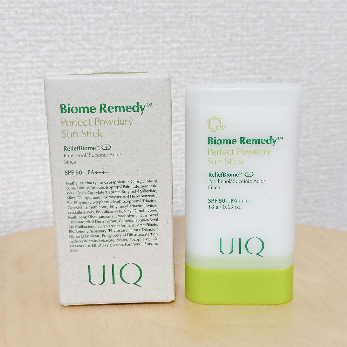 バイオームパーフェクトさらさらUVスティック/UIQ/日焼け止めスティックを使ったクチコミ（2枚目）