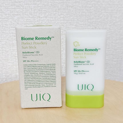 バイオームパーフェクトさらさらUVスティック/UIQ/日焼け止めスティックを使ったクチコミ(2枚目)