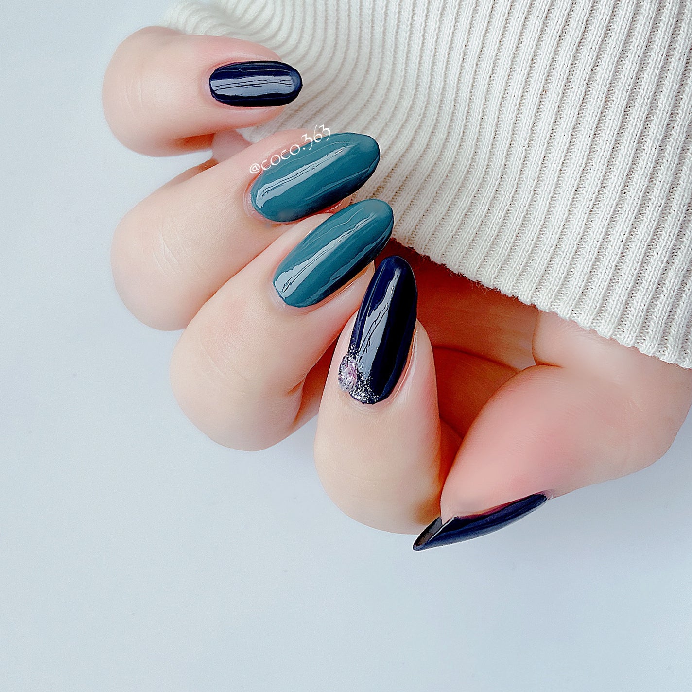 ネイル エナメル 細筆タイプ/ちふれ/マニキュアを使ったクチコミ(5枚目)