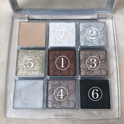 ディオール バックステージ カスタム アイ パレット/Dior/アイシャドウパレットを使ったクチコミ(4枚目)