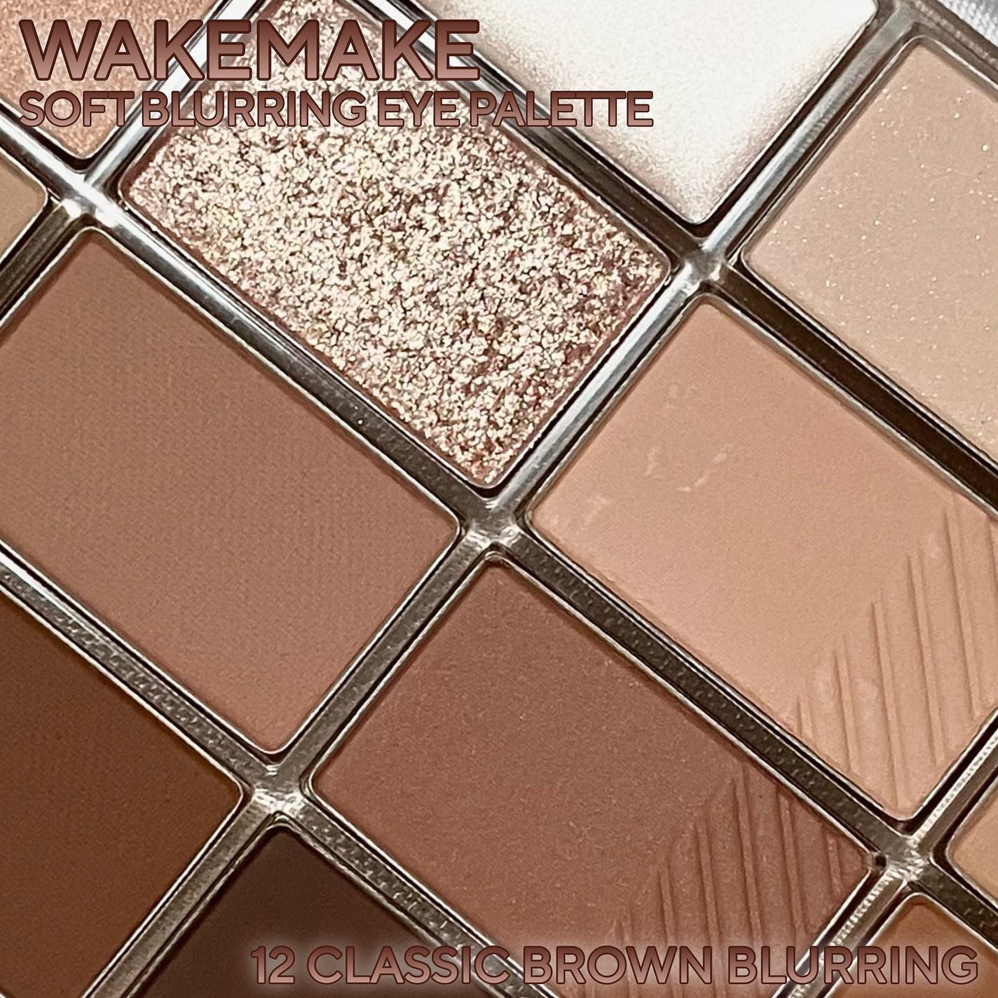 ソフトブラーリングアイパレット/wakemake/アイシャドウパレットを使ったクチコミ(2枚目)