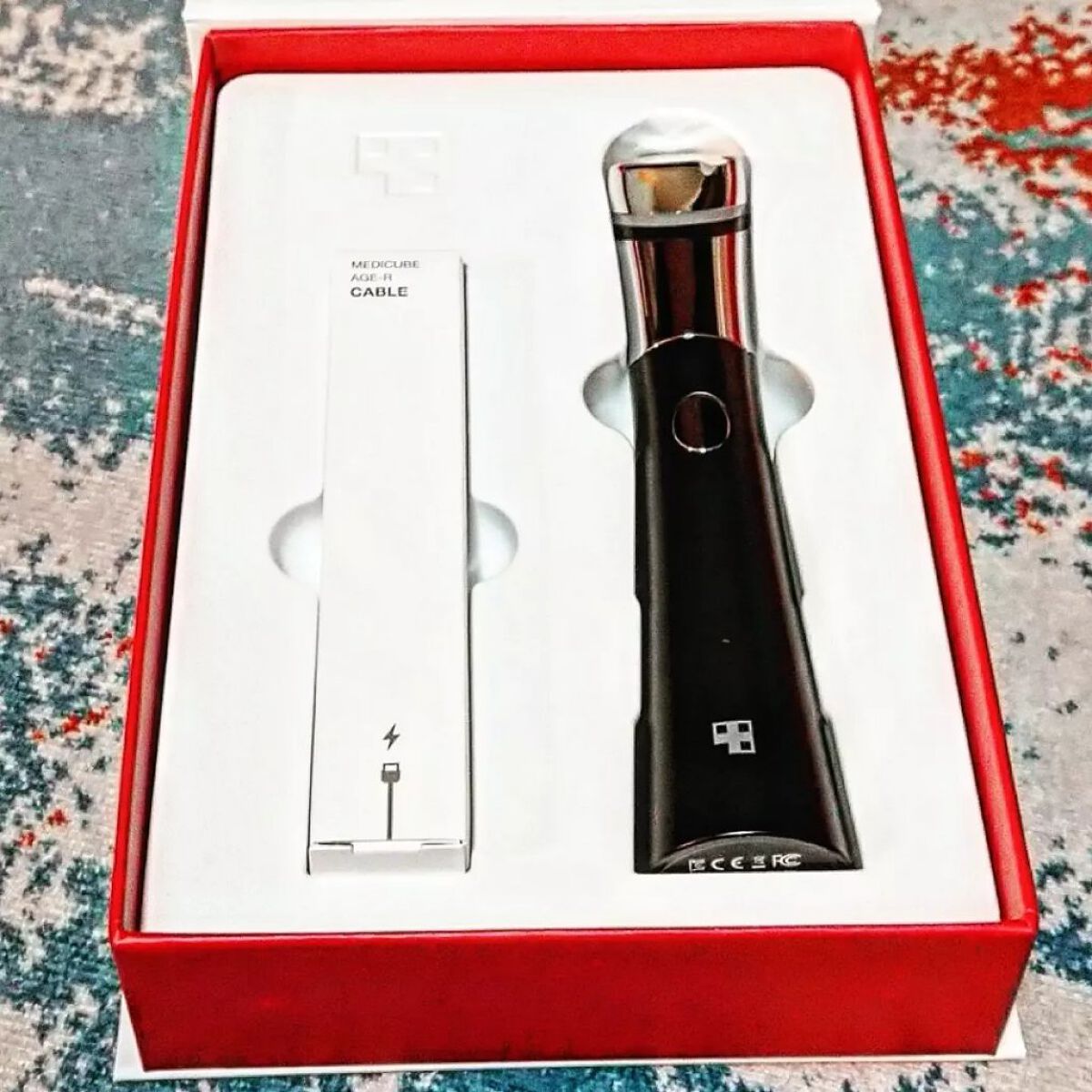 AGE-Rスキンブースターショット/MEDICUBE/美顔器・マッサージを使ったクチコミ（2枚目）