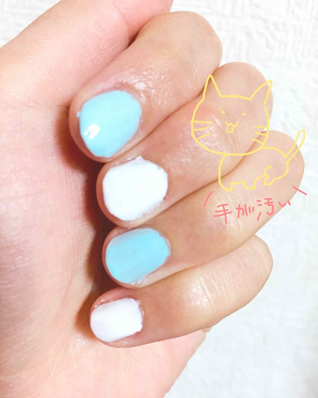 ピールオフマニキュア/キャンドゥ/マニキュアを使ったクチコミ(2枚目)