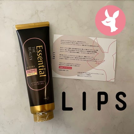 THE BEAUTY 髪のキメ美容プレミアムトリートメント<モイストリペアプレミアム>/エッセンシャル/洗い流すヘアトリートメントを使ったクチコミ(1枚目)