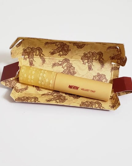 ザ ヘリテージ ベルベット ティント/MERZY/リップティントを使ったクチコミ(4枚目)