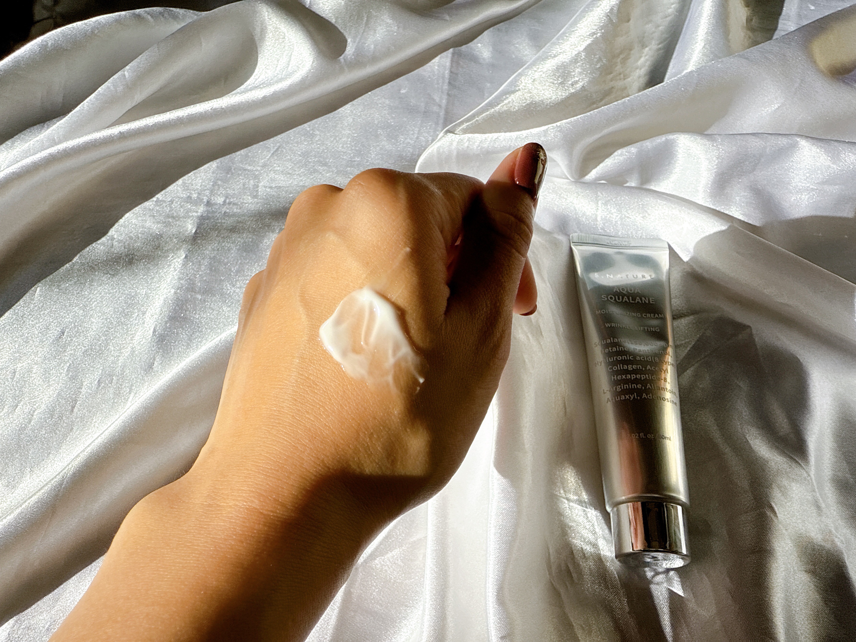 アクアスクワランモイスチャークリーム/S.NATURE/フェイスクリームを使ったクチコミ（3枚目）