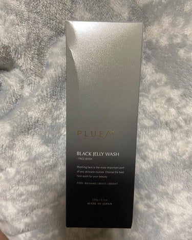 BLACK JELLY WASH（ブラックジェリーウォッシュ）/PLUEST/その他洗顔料を使ったクチコミ（1枚目）