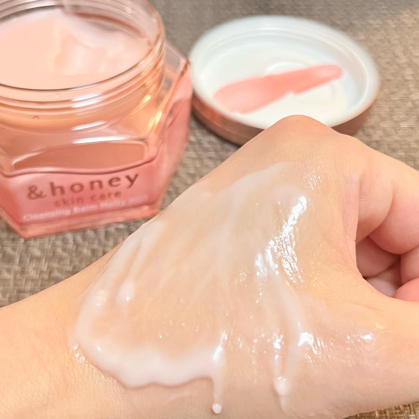 &honey クレンジングバーム メルティ ホット/&honey/クレンジングバームを使ったクチコミ(4枚目)