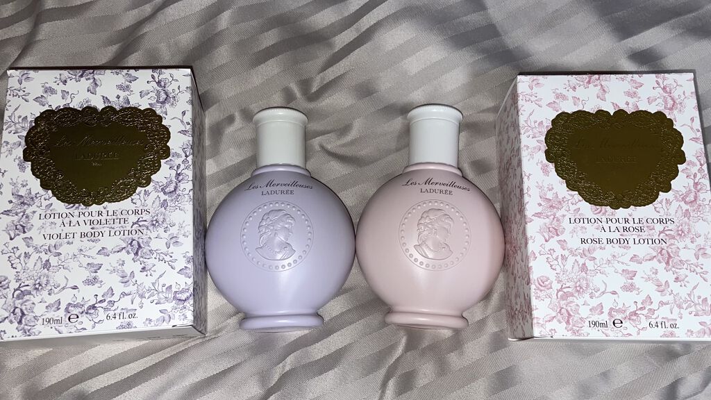 ローズ ボディ ローション/レ・メルヴェイユーズ ラデュレ/ボディローションを使ったクチコミ（2枚目）