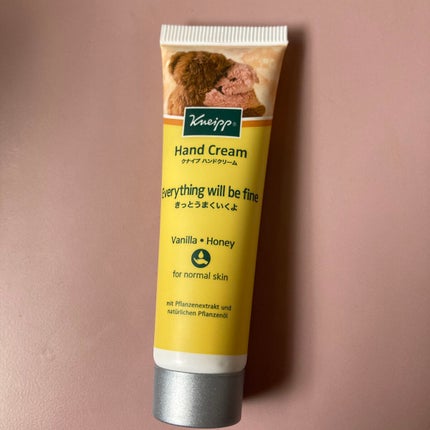 ハンドクリーム バニラ&ハニーの香り/クナイプ/ハンドクリームを使ったクチコミ(1枚目)