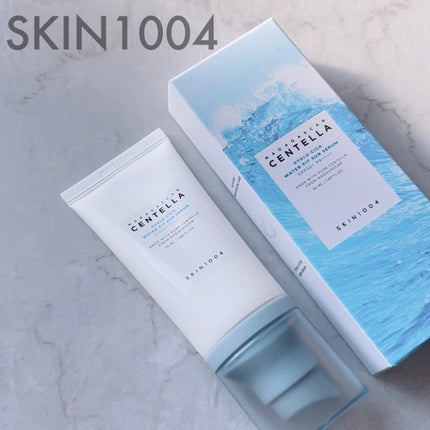 ヒアルーシカ ウォーターフィット サンセラム/SKIN1004/日焼け止めローションを使ったクチコミ(1枚目)