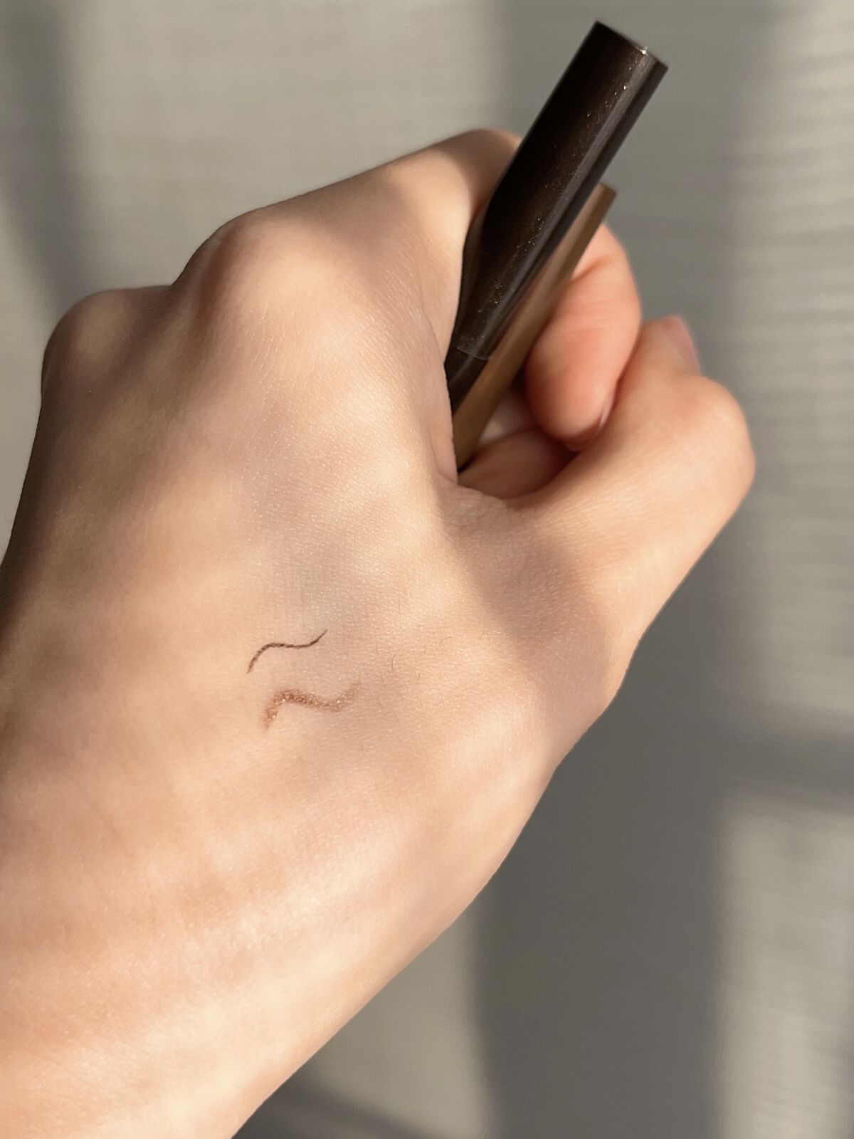 ジェルアイライナー/CEZANNE/ジェルアイライナーを使ったクチコミ（2枚目）