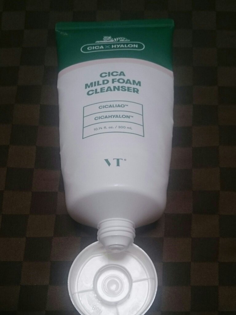 CICA マイルドフォームクレンザー/VT/洗顔フォームを使ったクチコミ（1枚目）