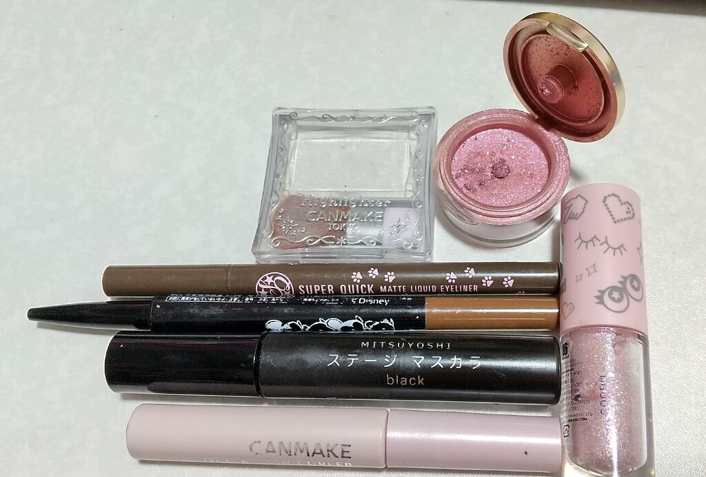 ハイライター/キャンメイク/パウダーハイライトを使ったクチコミ（3枚目）