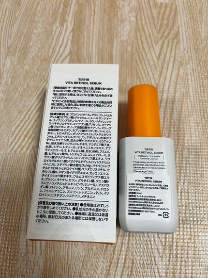 ビタレチノールセラム/TIRTIR(ティルティル)/美容液を使ったクチコミ(2枚目)