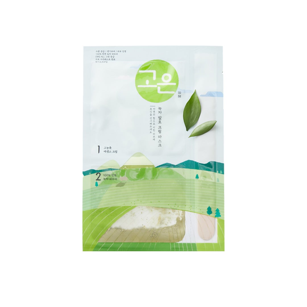 クリームマスクパック 緑茶 GOUN