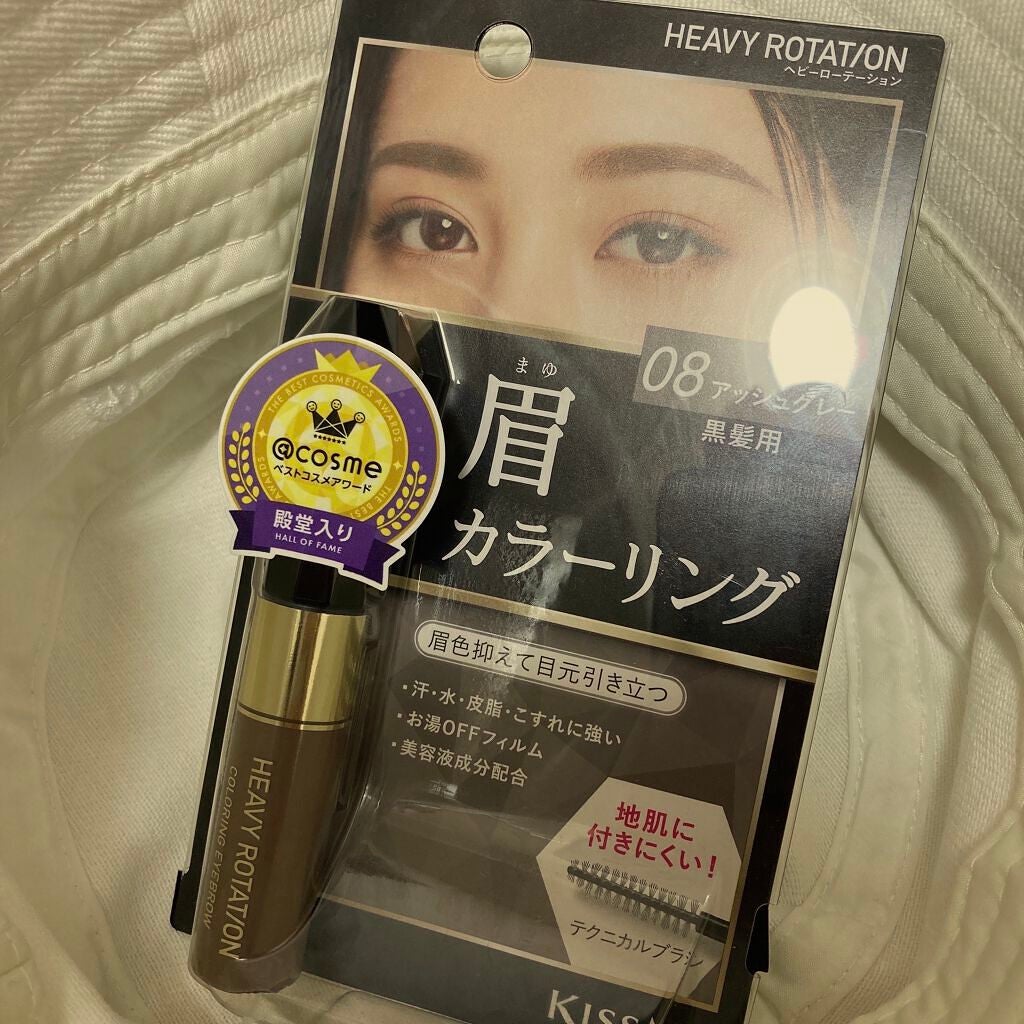 カラーリングアイブロウ/ヘビーローテーション/眉マスカラを使ったクチコミ(1枚目)