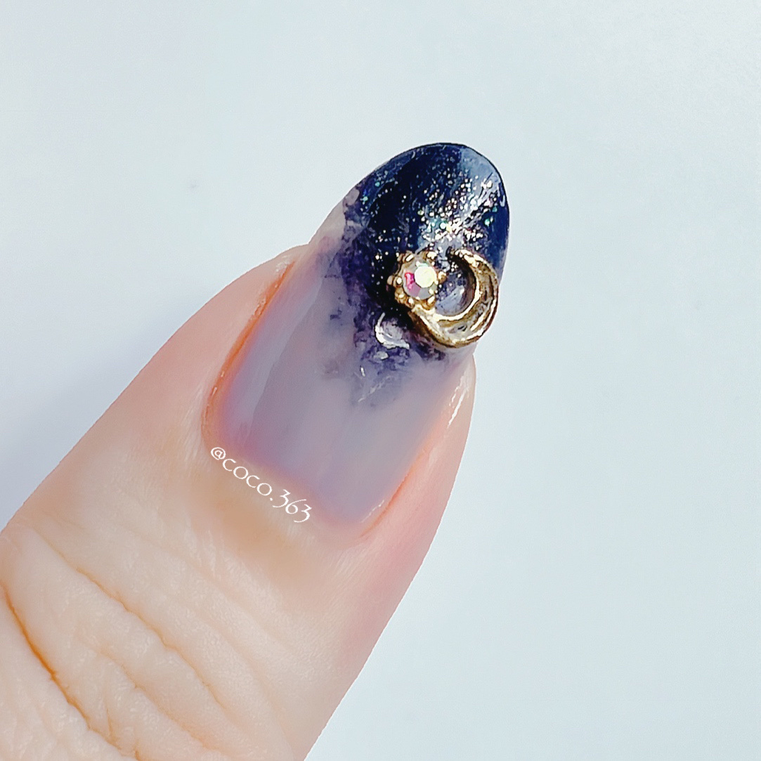 ネイルパーツ/セリア/ネイルチップ・パーツを使ったクチコミ（3枚目）