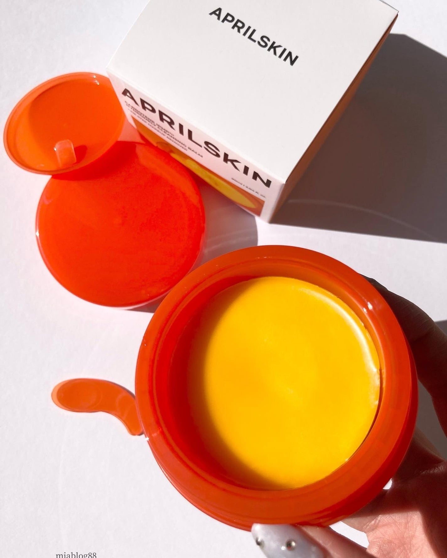 カロテンIPMP(TM) とろけるクレンジングバーム /APRILSKIN/クレンジングバームを使ったクチコミ(4枚目)