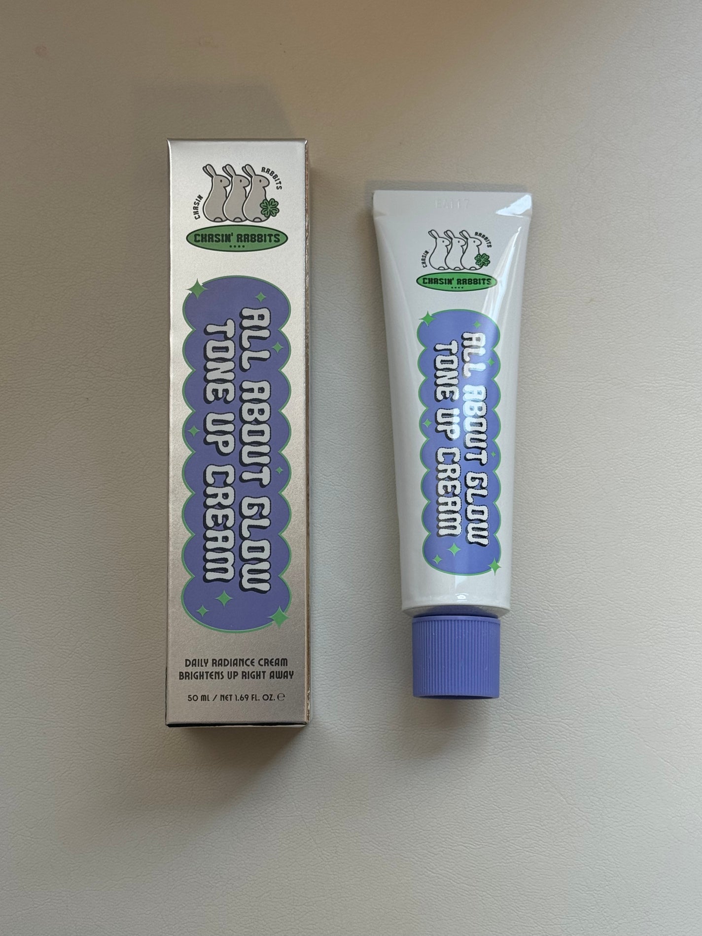 オールアバウトグロウトーンアップクリーム/CHASIN'RABBITS/化粧下地を使ったクチコミ(1枚目)