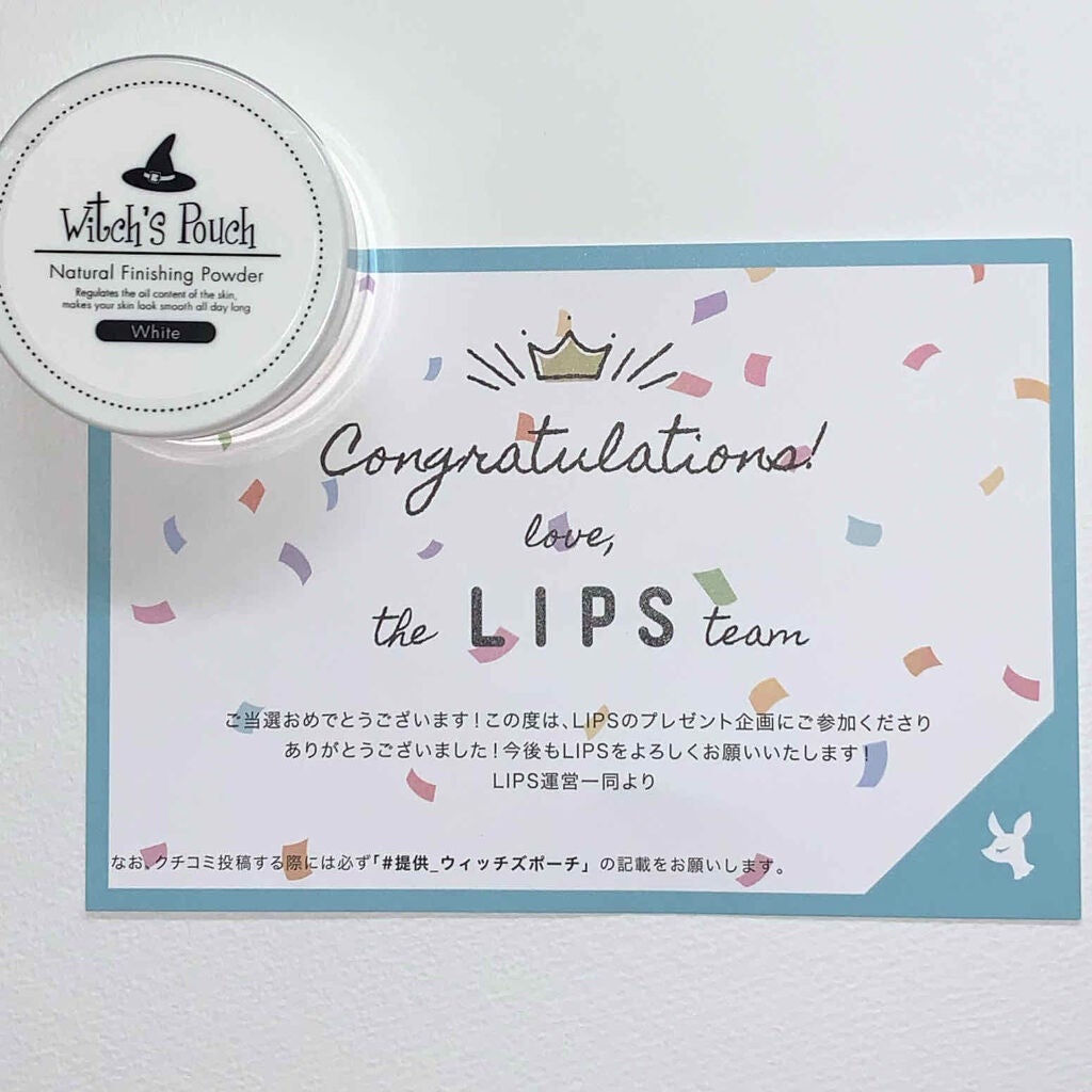 ナチュラルフィニッシングパウダー/Witch's Pouch/ルースパウダーを使ったクチコミ(2枚目)