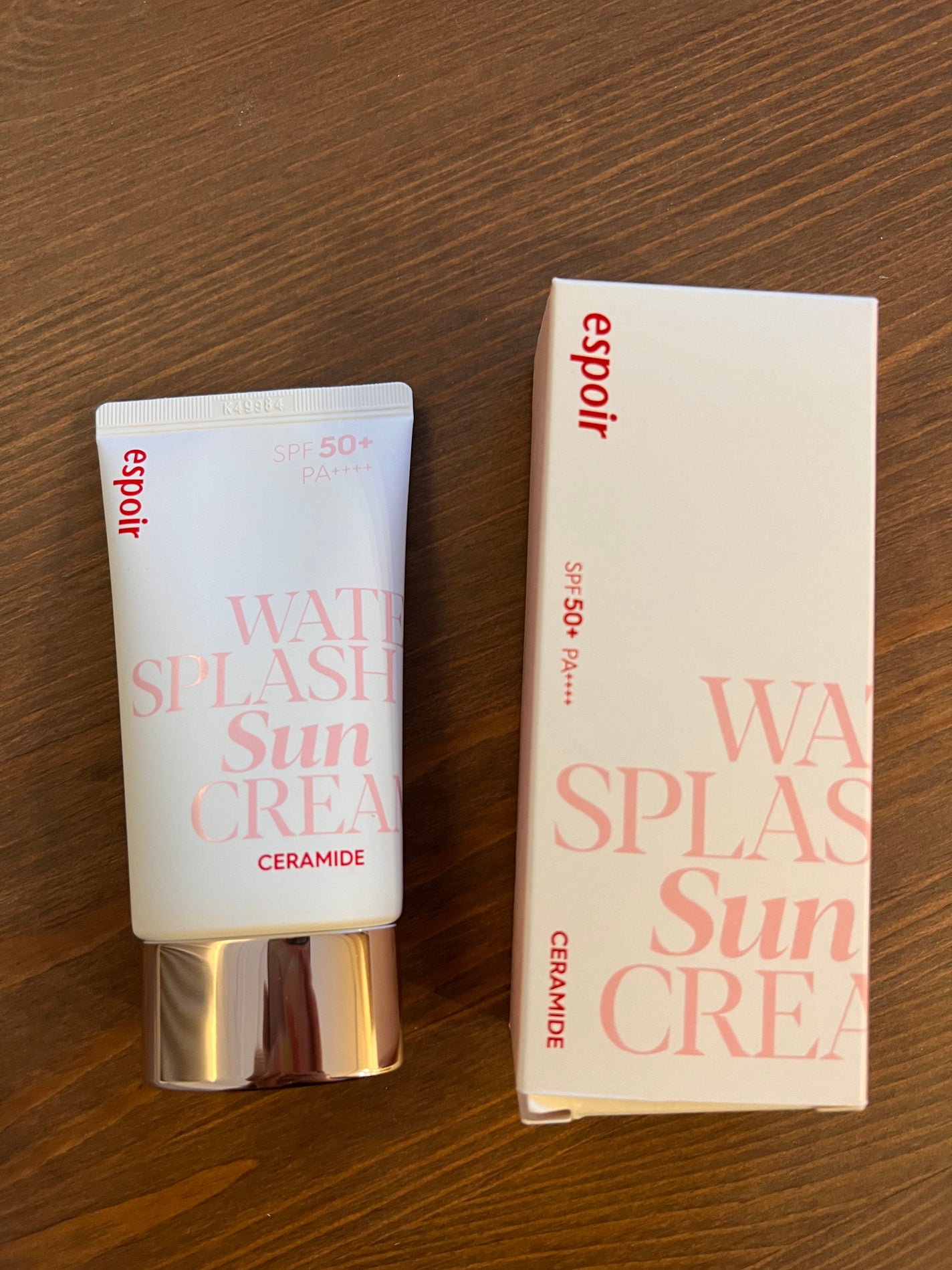 ウォータースプラッシュサンクリーム セラミド/espoir/日焼け止めクリームを使ったクチコミ(1枚目)