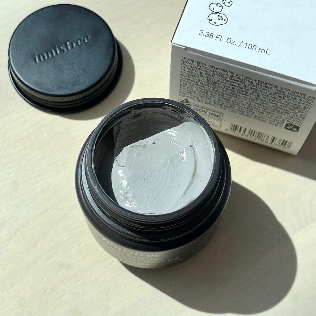 スーパーヴォルカニック ポア クレイマスク/innisfree/洗い流すパック・マスクを使ったクチコミ(2枚目)