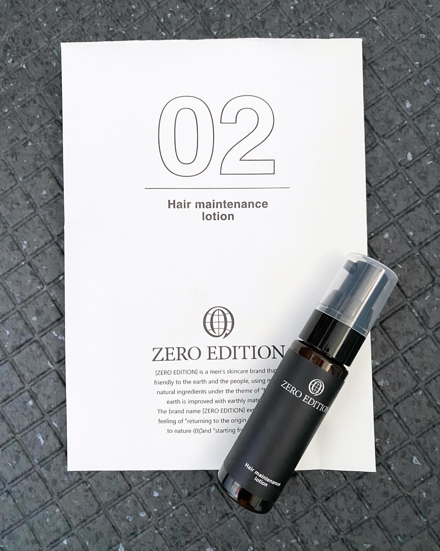 ヘアメンテナンスローション/ZERO EDITION/頭皮ローションを使ったクチコミ（1枚目）