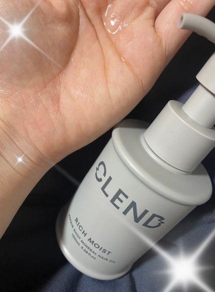 クレンド リッチモイスト リペアショット ミネラル ヘアオイル/CLEND/ヘアオイルを使ったクチコミ(1枚目)