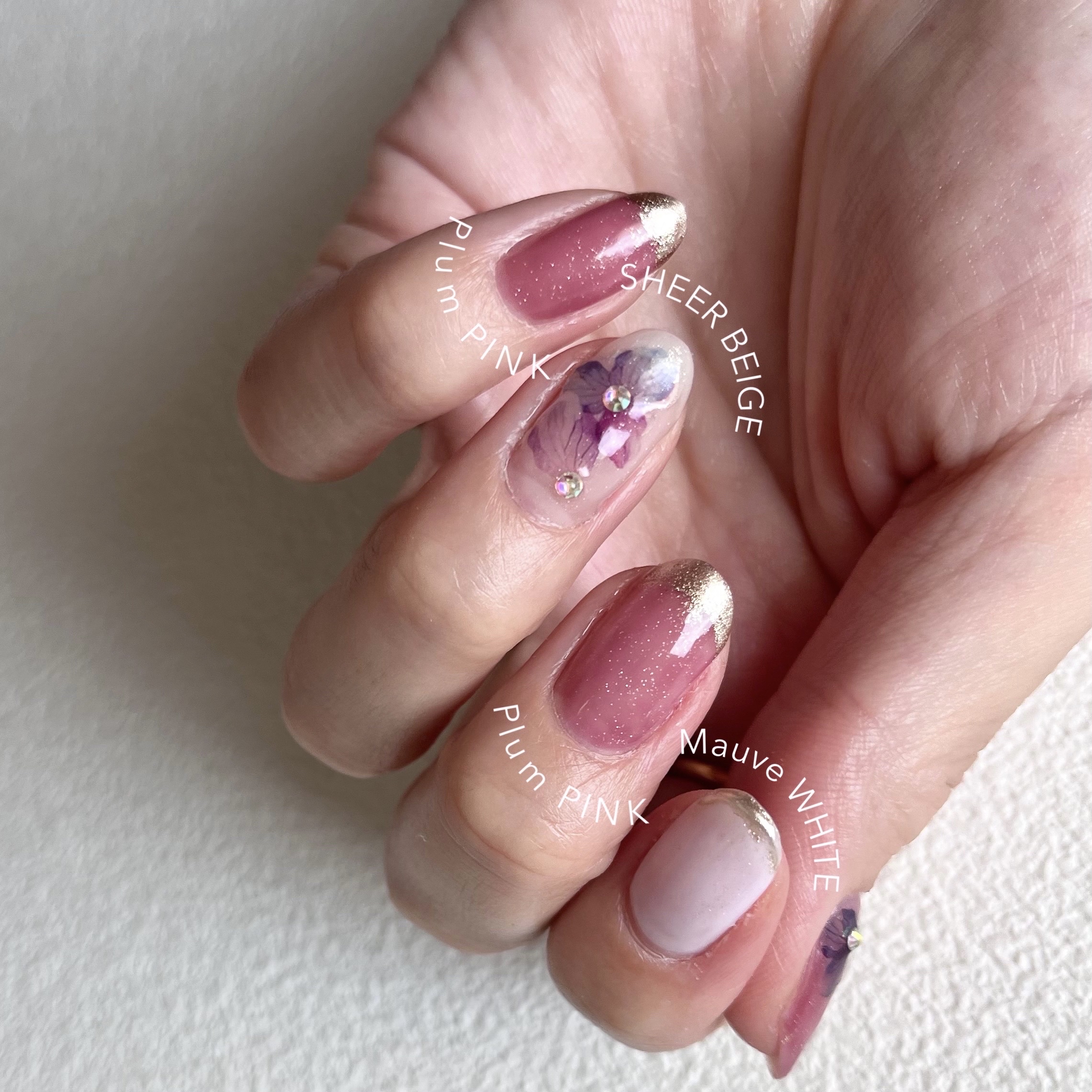 ジェルネイル（ライト対応）/セリア/ジェルネイルを使ったクチコミ（2枚目）