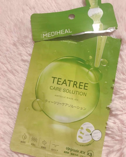 ティーツリーケアソリューション アンプルマスクJEX/MEDIHEAL/シートマスク・パックを使ったクチコミ(2枚目)
