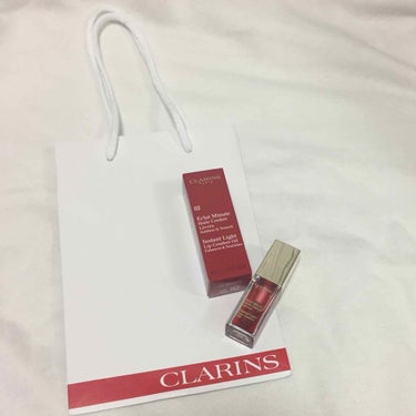 コンフォート リップオイル /CLARINS/リップグロスを使ったクチコミ（1枚目）