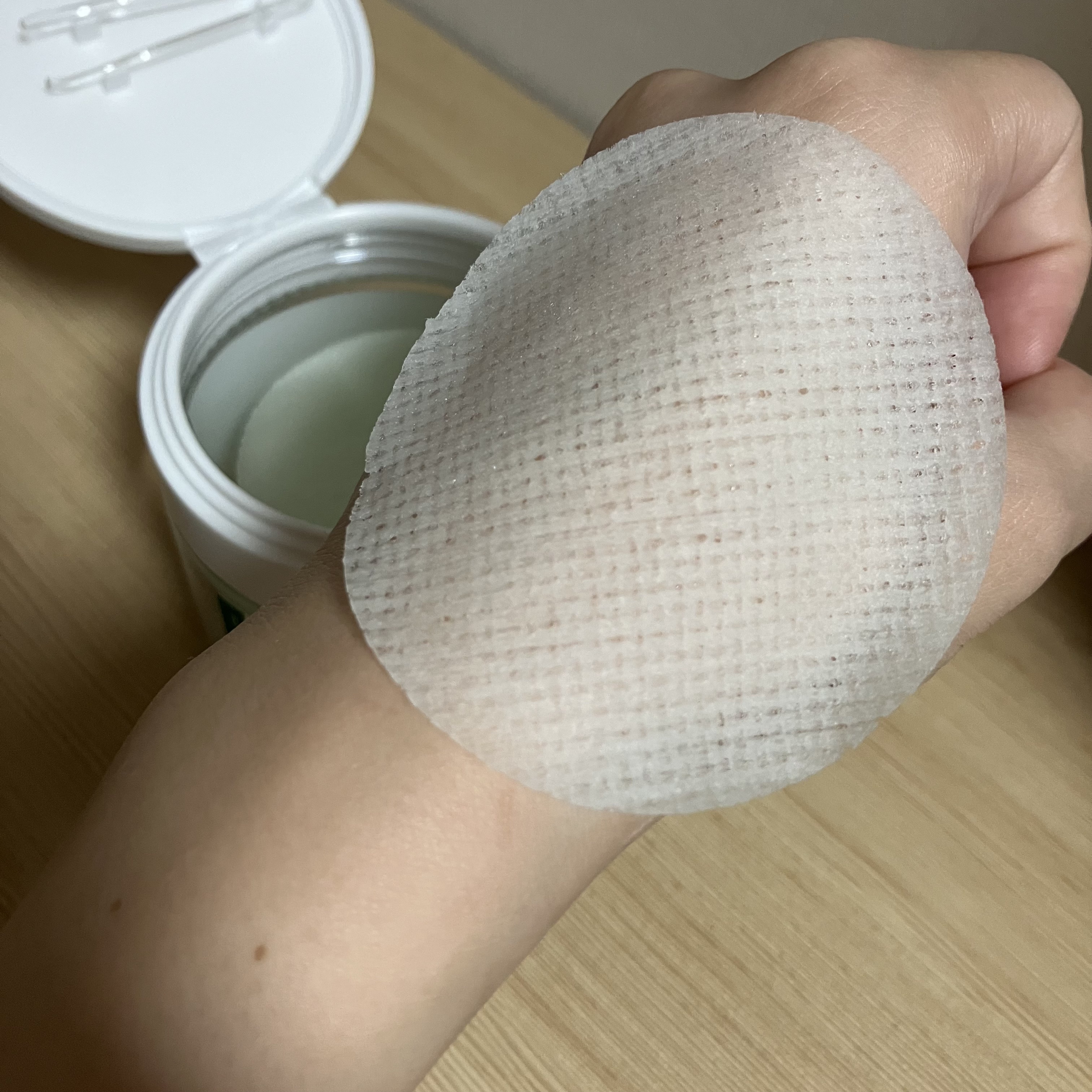 ダーマテカバイオームカーミングパッド/THE A'VVE/トナーパッドを使ったクチコミ（3枚目）