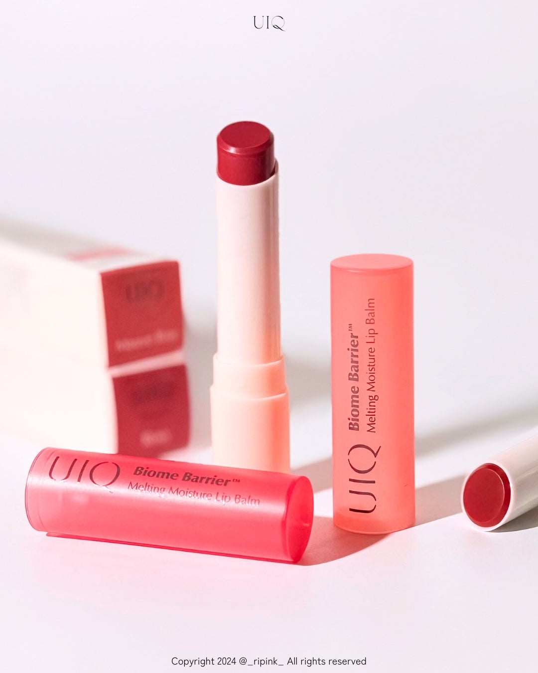 バイオームバリアメルティングモイスチャーリップバーム/UIQ/リップバームを使ったクチコミ(1枚目)