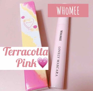 WHOMEE ロング＆カールマスカラ
〈terracotta pink〉

⭐購入場所/価格

     shop in /1500円＋税

⭐特徴
〇イガリ的抜け感オシャレマスカラ
〇自然なのに、長く