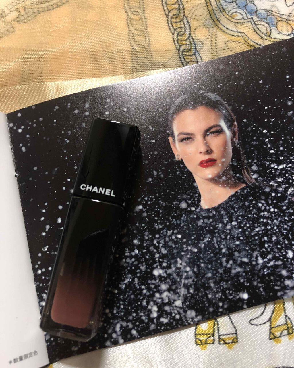 ルージュ アリュール インク フュージョン 834 アンビギュイテ/CHANEL/口紅を使ったクチコミ（1枚目）