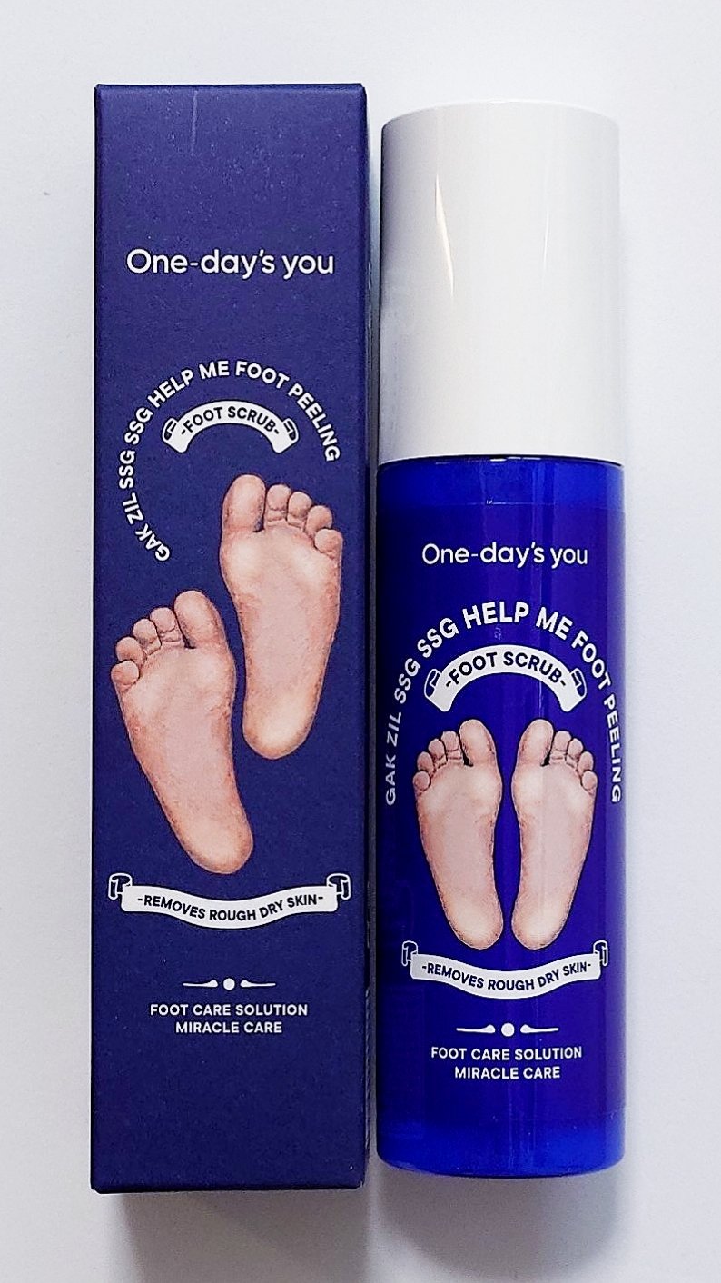 角質除去フットピーリング/One-day's you/ピーリングを使ったクチコミ（1枚目）