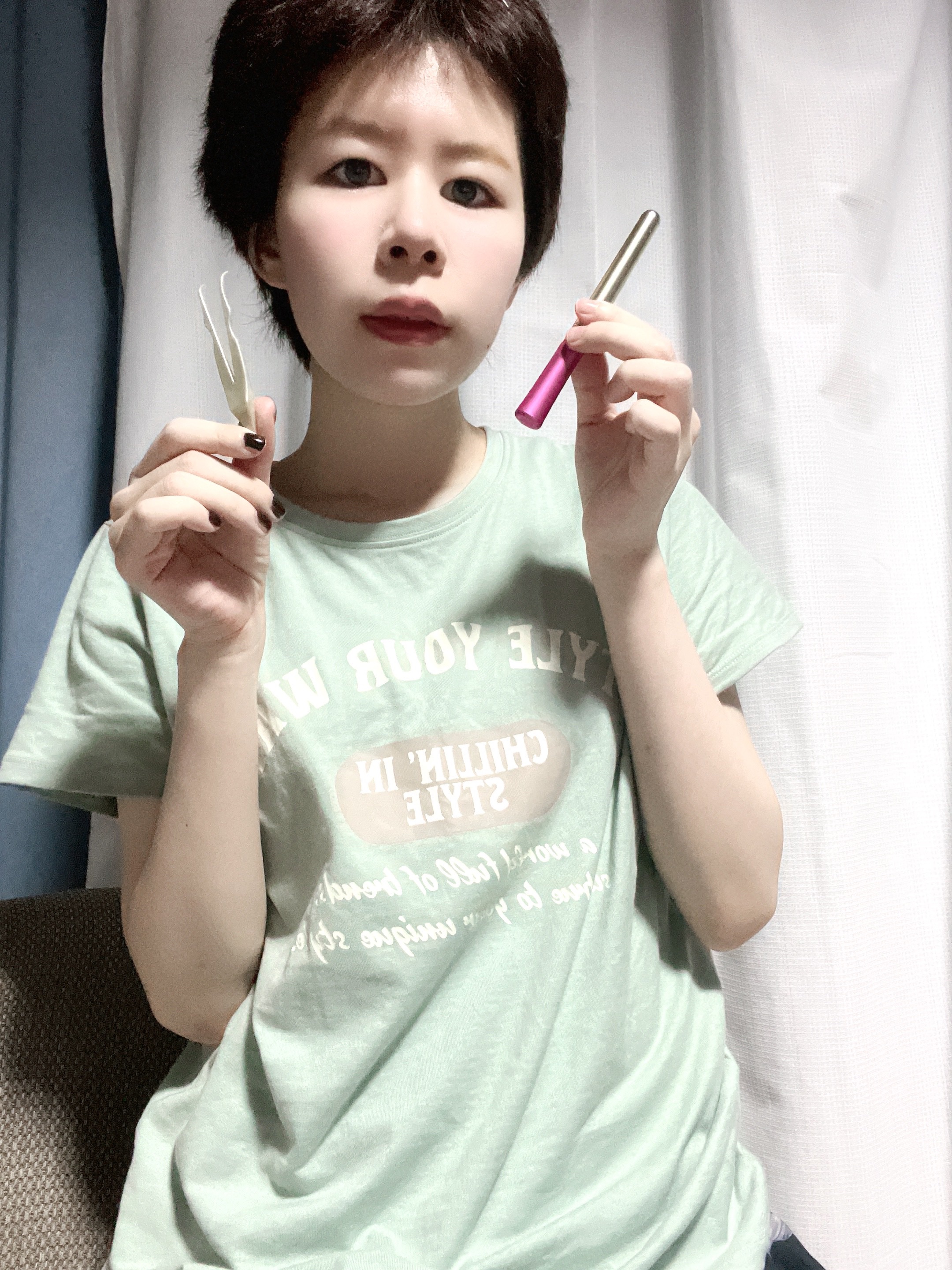 TWOOL ダブルアイリッドグルー/SHOBIDO/二重まぶた用アイテムを使ったクチコミ（2枚目）