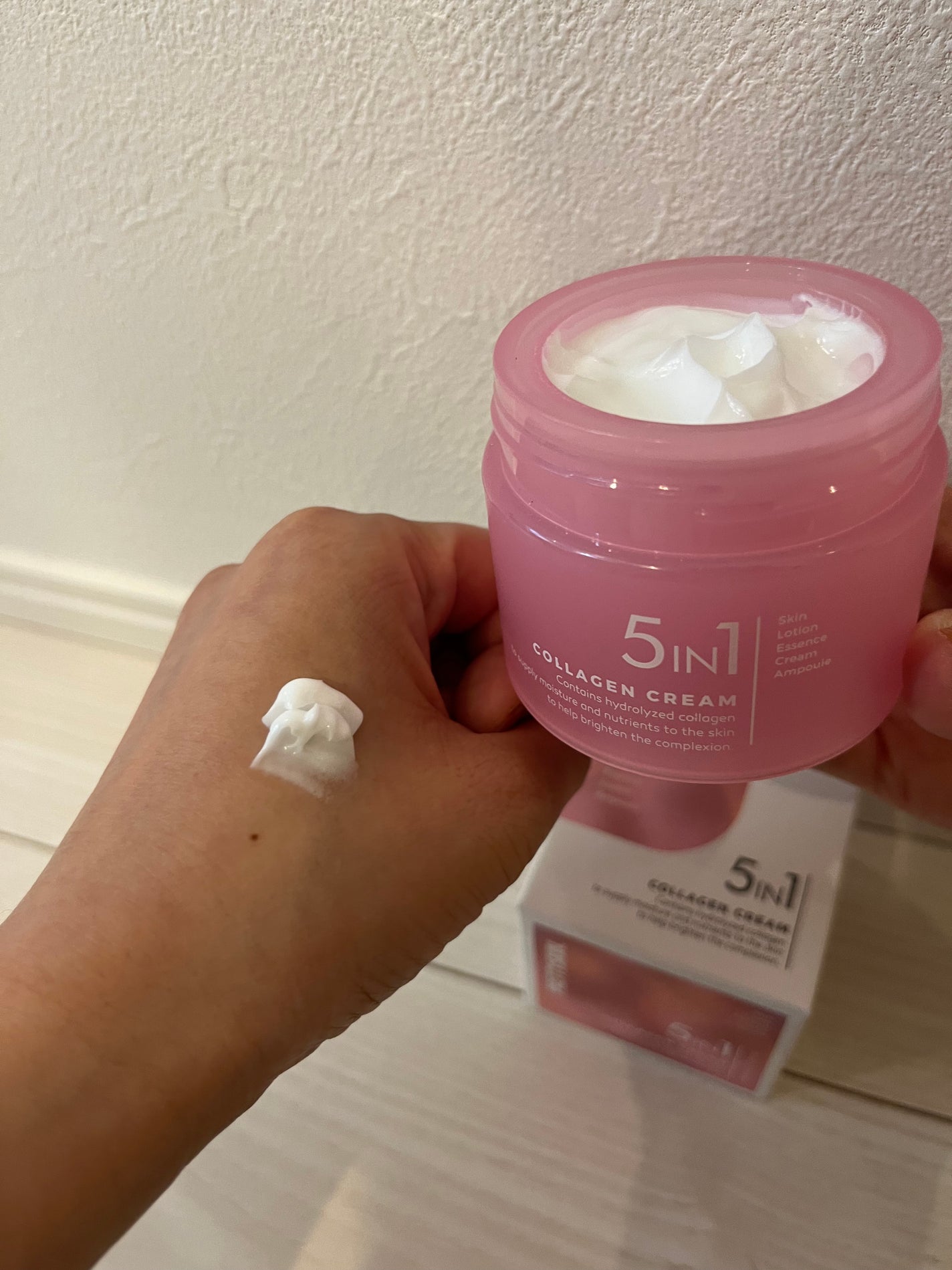 candy3ks on LIPS 「⚪️PRETYSKIN5in1コラーゲンクリーム@miracl..」(3枚目)