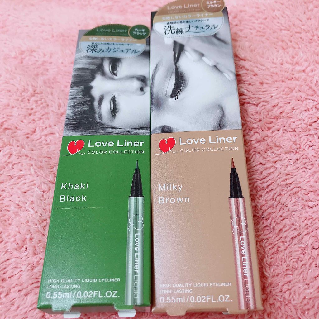 ラブライナー カラーコレクション/ラブ・ライナー/リキッドアイライナーを使ったクチコミ(1枚目)