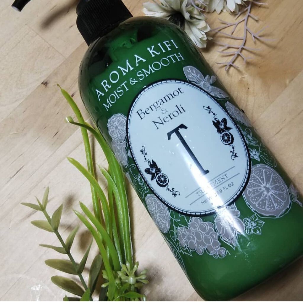 モイスト&スムースシャンプー/トリートメント/AROMA KIFI/シャンプー・コンディショナーを使ったクチコミ(1枚目)