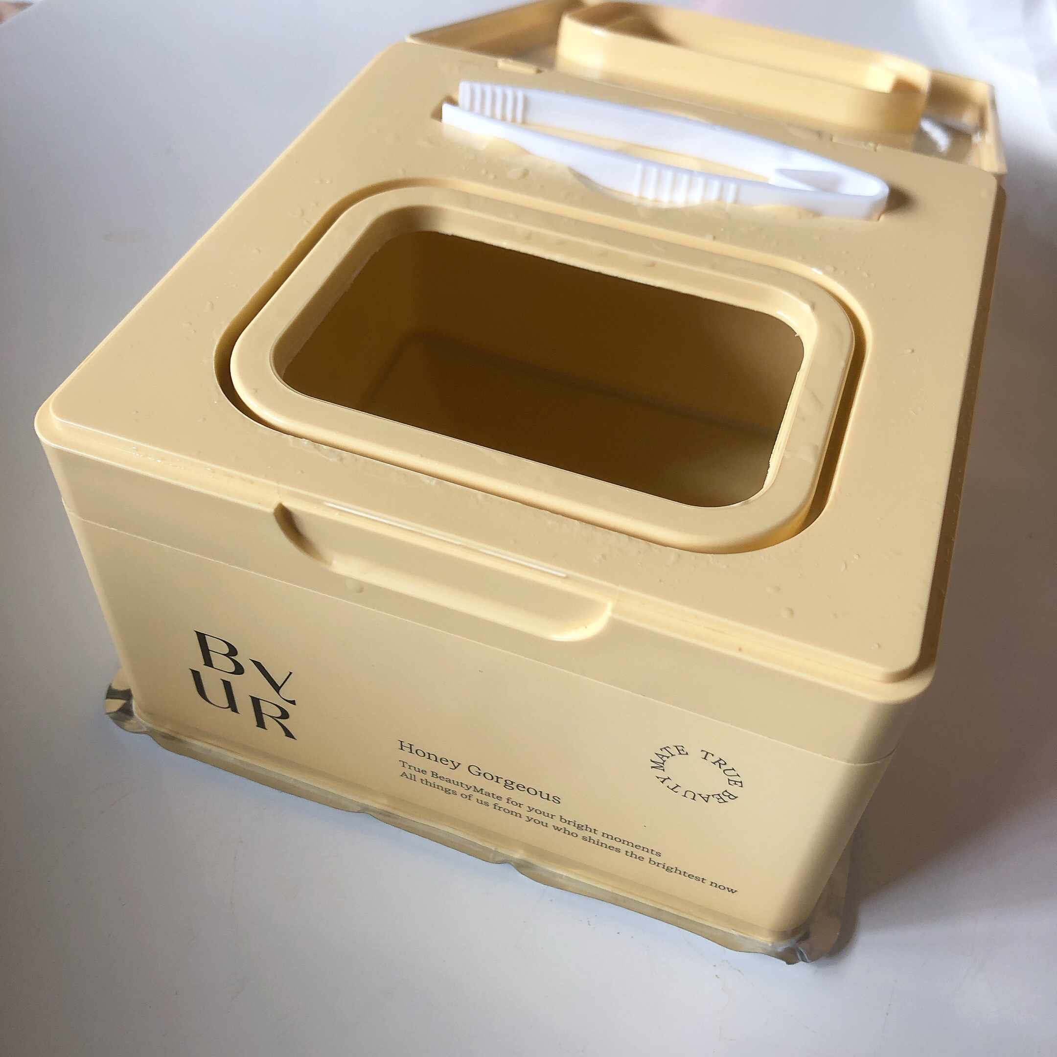 バイユア プランプハニー デイリーアクアセラムマスク/ByUR/シートマスク・パックを使ったクチコミ（3枚目）