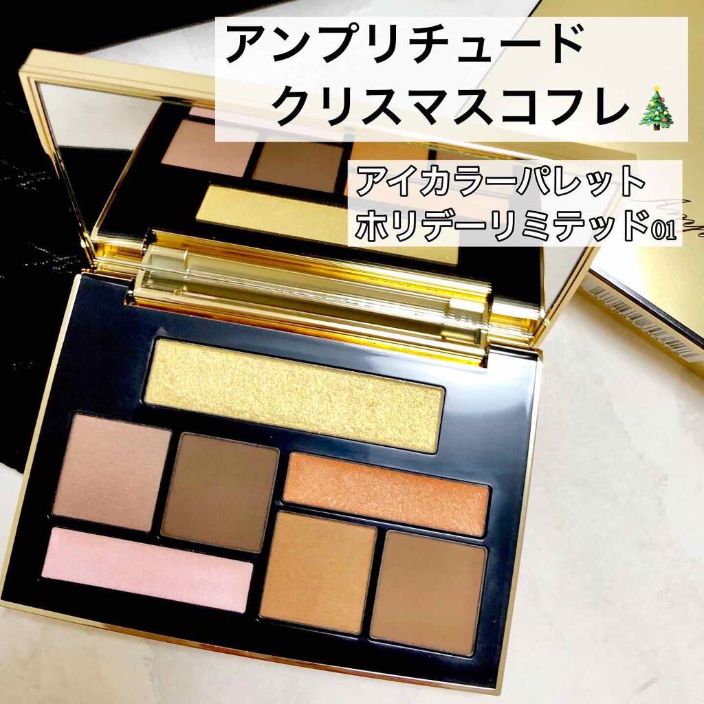 アイカラーパレット ホリデーリミテッド/Amplitude/アイシャドウパレットを使ったクチコミ(1枚目)