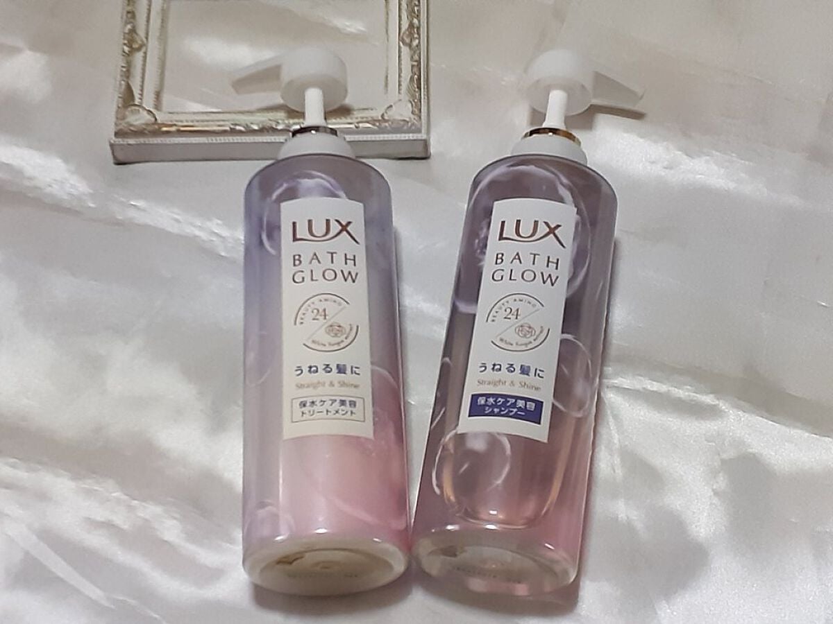 バスグロウ ストレート&シャイン シャンプー/トリートメント/LUX/市販シャンプーを使ったクチコミ(2枚目)