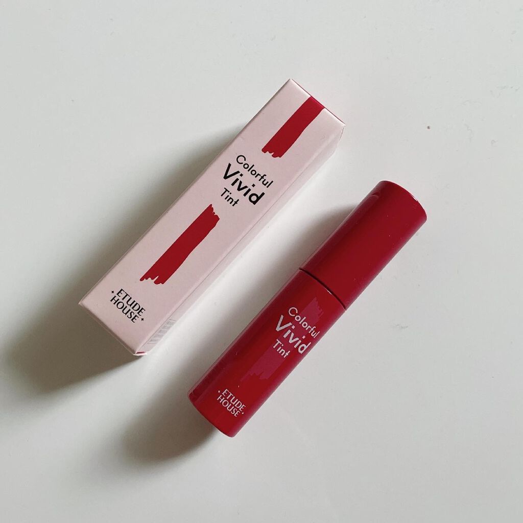 カラフルビビッドティント/ETUDE/口紅を使ったクチコミ（2枚目）
