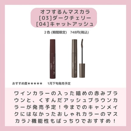 ちゃも on LIPS 「こんにちはちゃもです🐱今回は、キャンメイク新作コスメのご紹介🫧..」(6枚目)