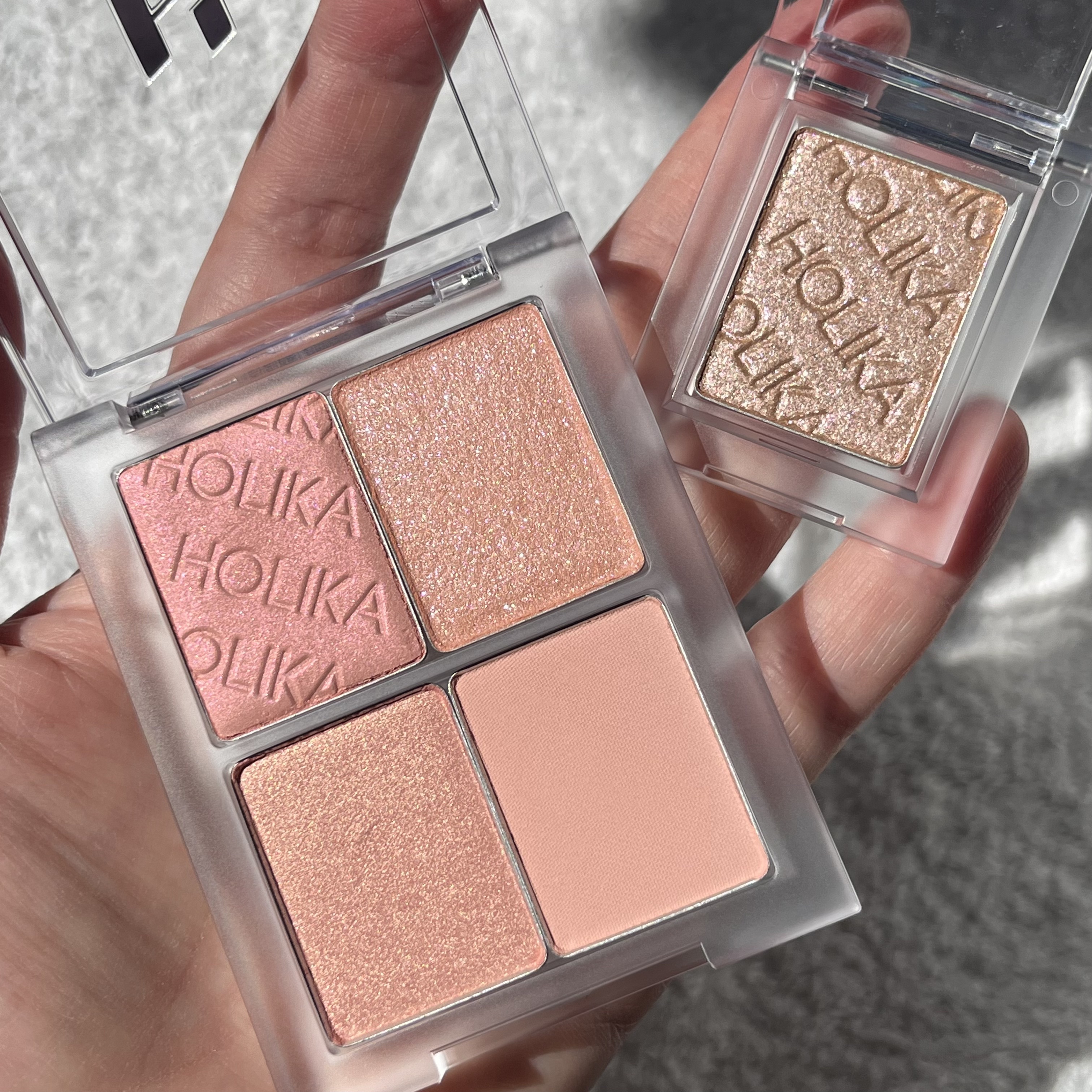 マイフェイブピースアイシャドウ 03 ストロベリークリーム(STRAWBERRY CREAM)/HOLIKA HOLIKA/単色アイシャドウを使ったクチコミ（1枚目）