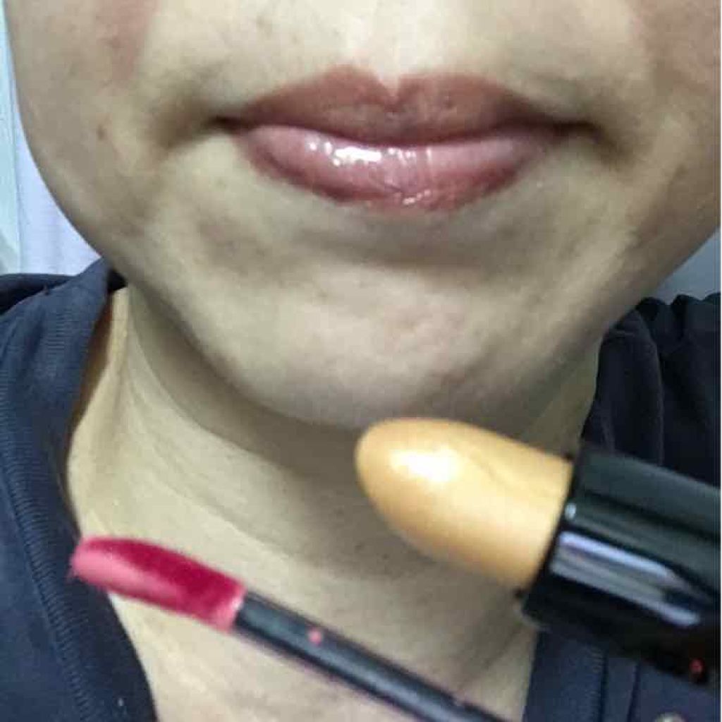 ウオータリールージュ/マキアージュ/リップグロスを使ったクチコミ(1枚目)