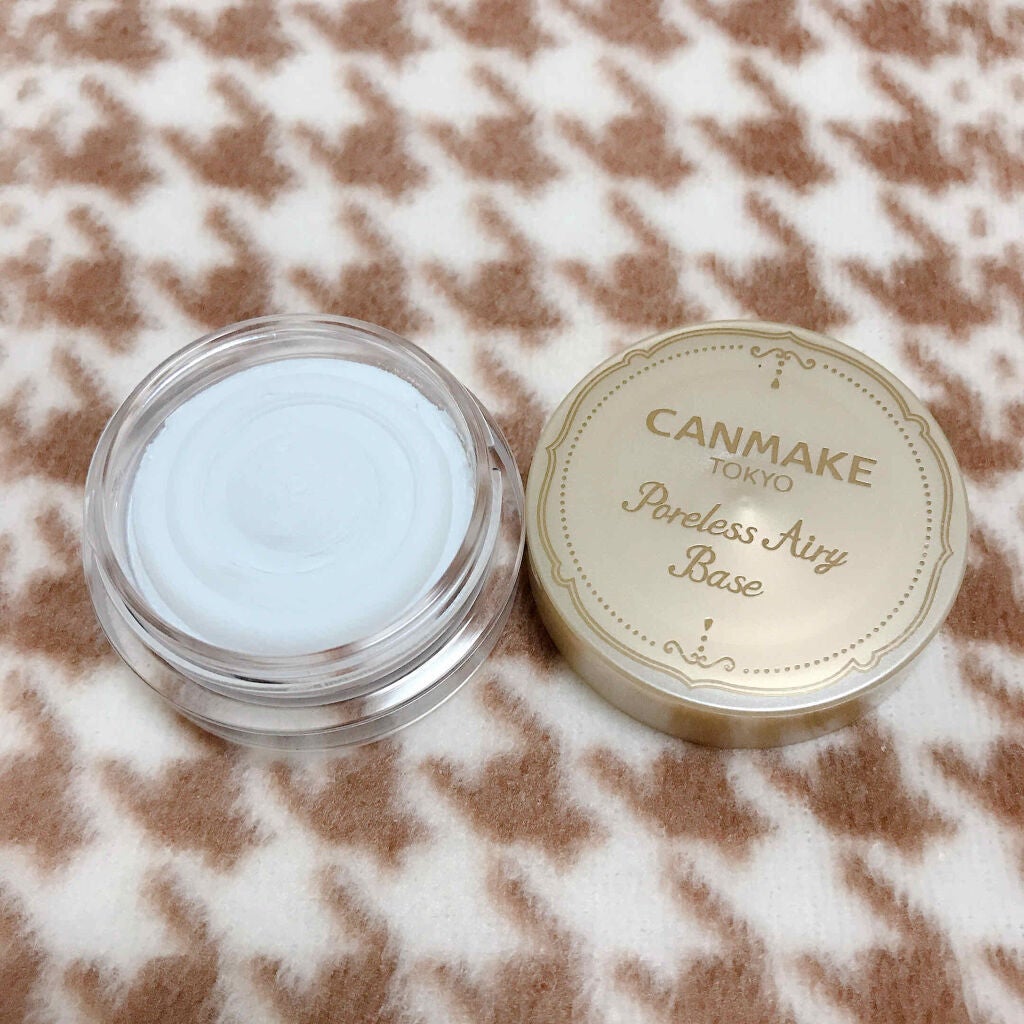 ポアレスエアリーベース/キャンメイク/化粧下地を使ったクチコミ(2枚目)