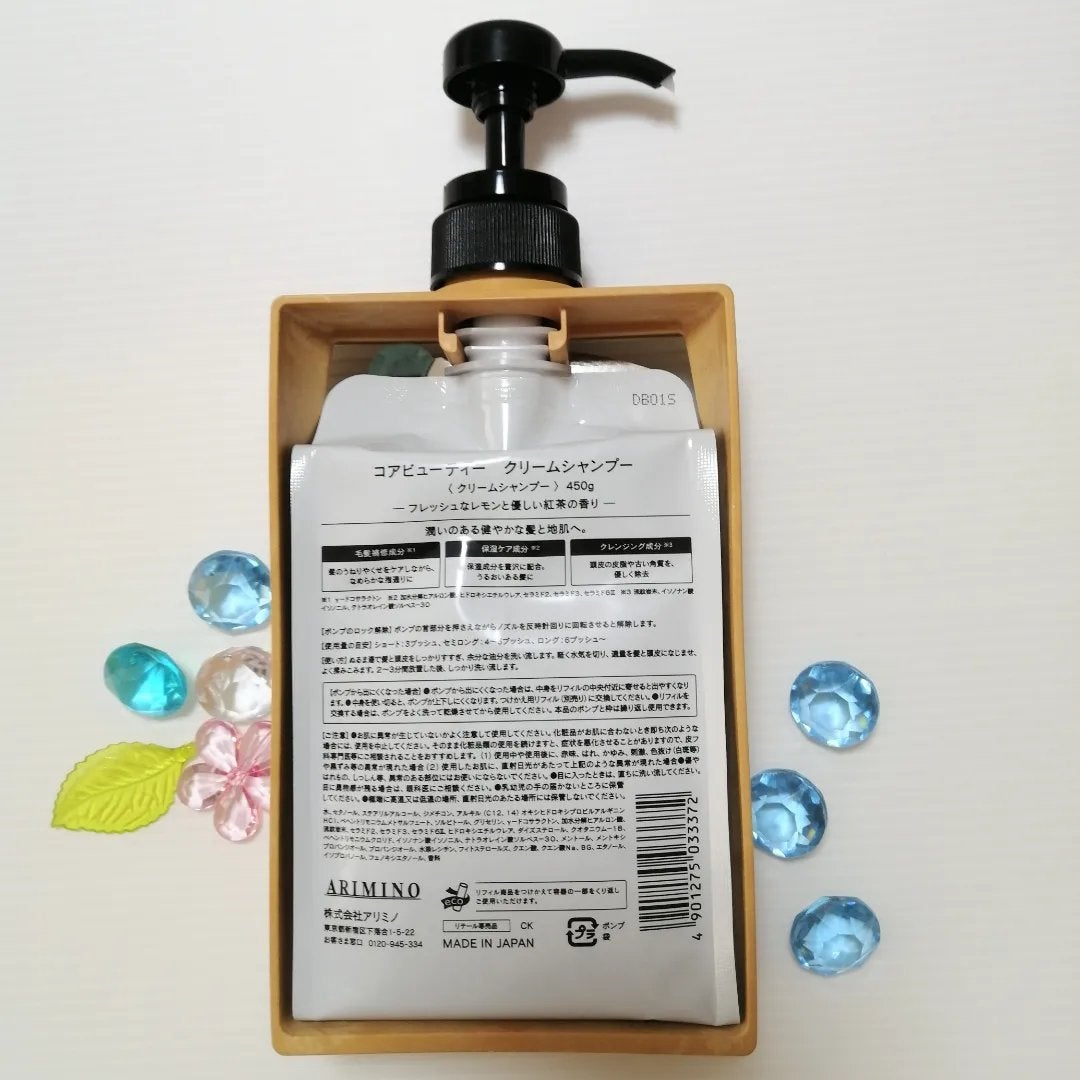 クリームシャンプー/CORE BEAUTY/市販シャンプーを使ったクチコミ(4枚目)